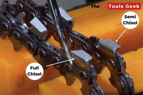 full chisel vs semi chisel chainsaw chain